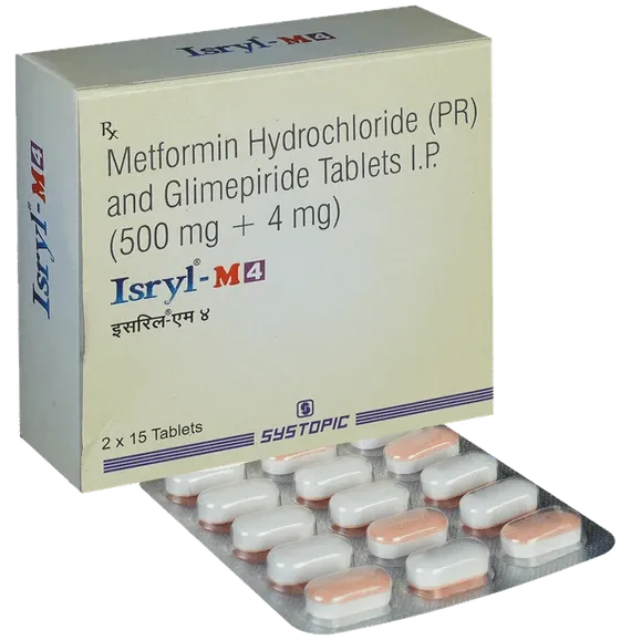isryl m 4mg tablet 15's